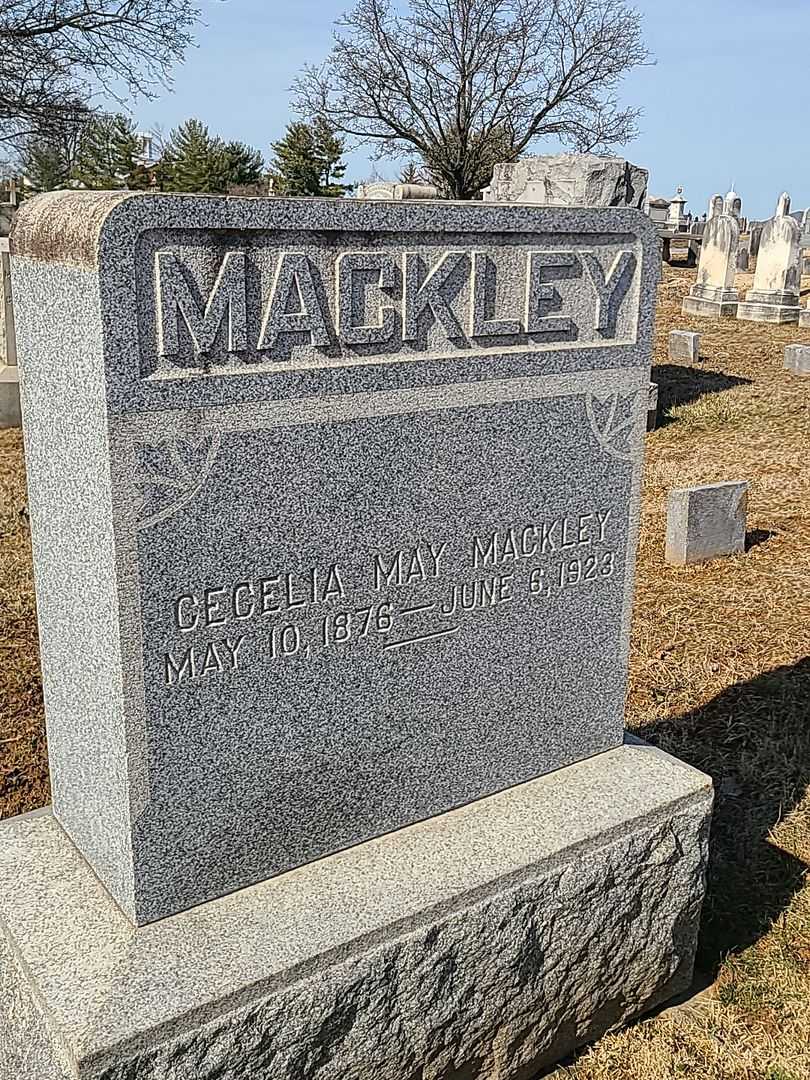 Maggie Lee MacKley's grave. Photo 1