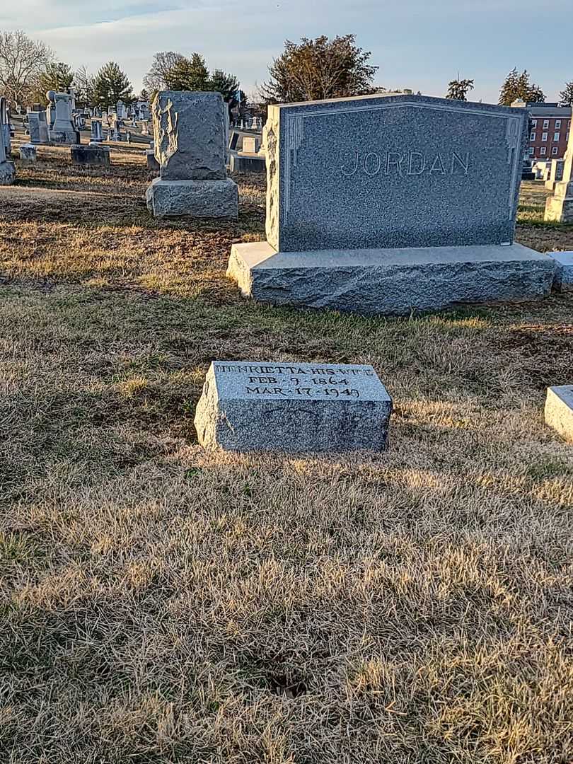 Henrietta Jordan's grave. Photo 3