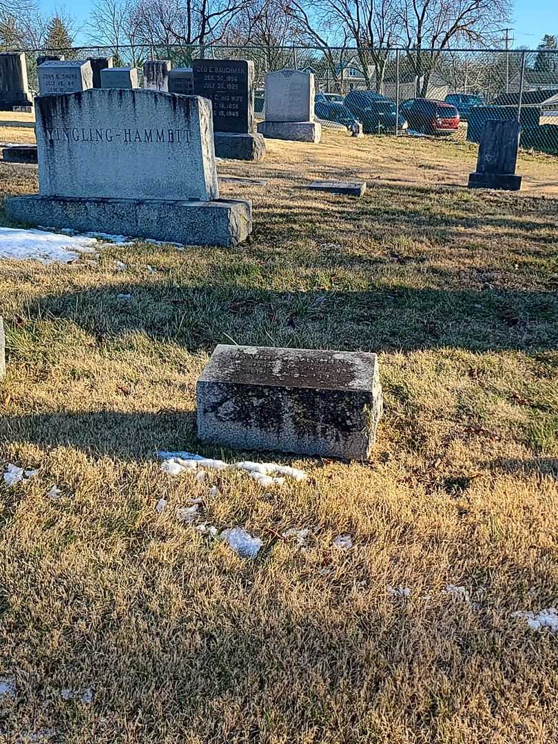 Daniel C. Yingling's grave. Photo 2