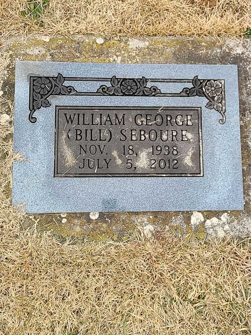 William George "Bill" Seboure's grave. Photo 3