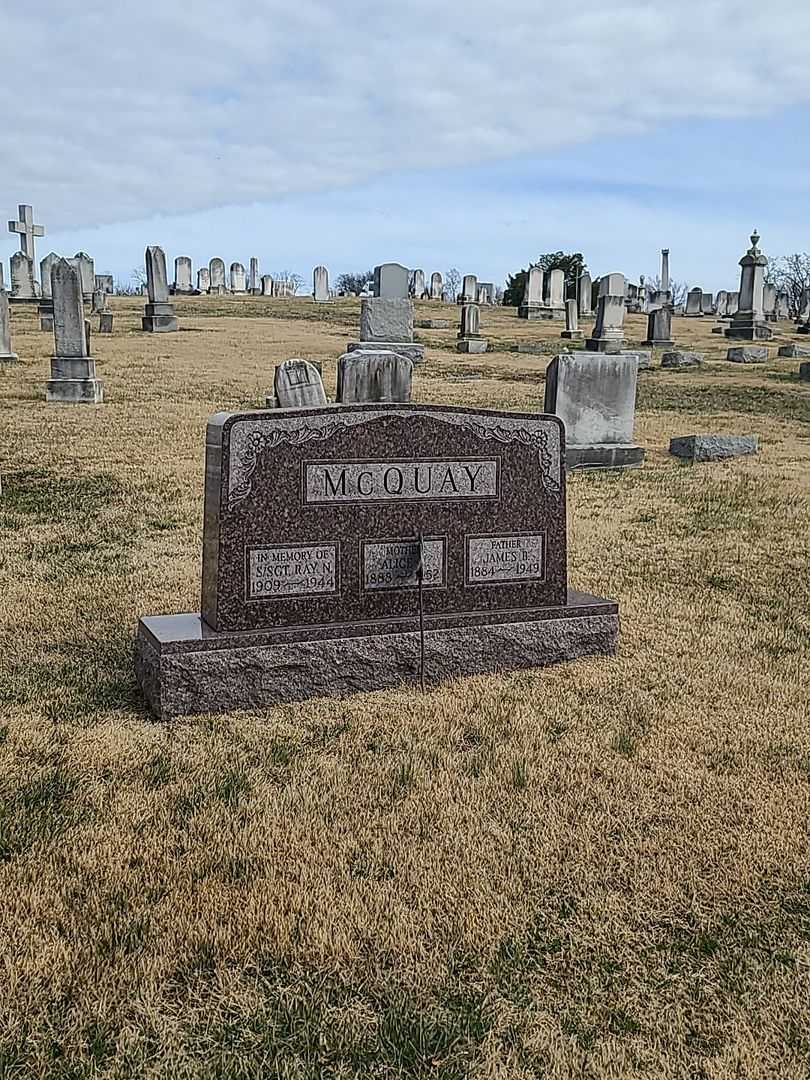 James B. McQuay's grave. Photo 2