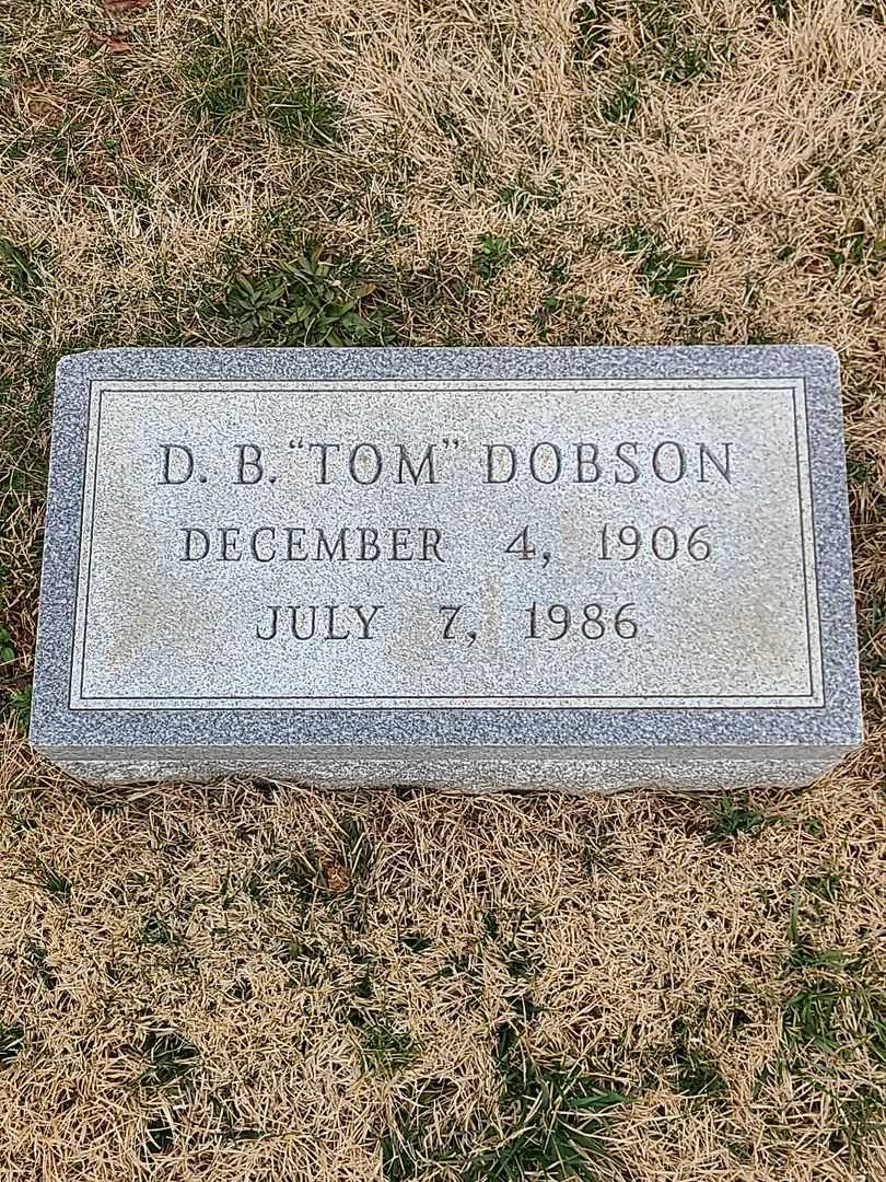 D. B. "Tom" Dobson's grave. Photo 3