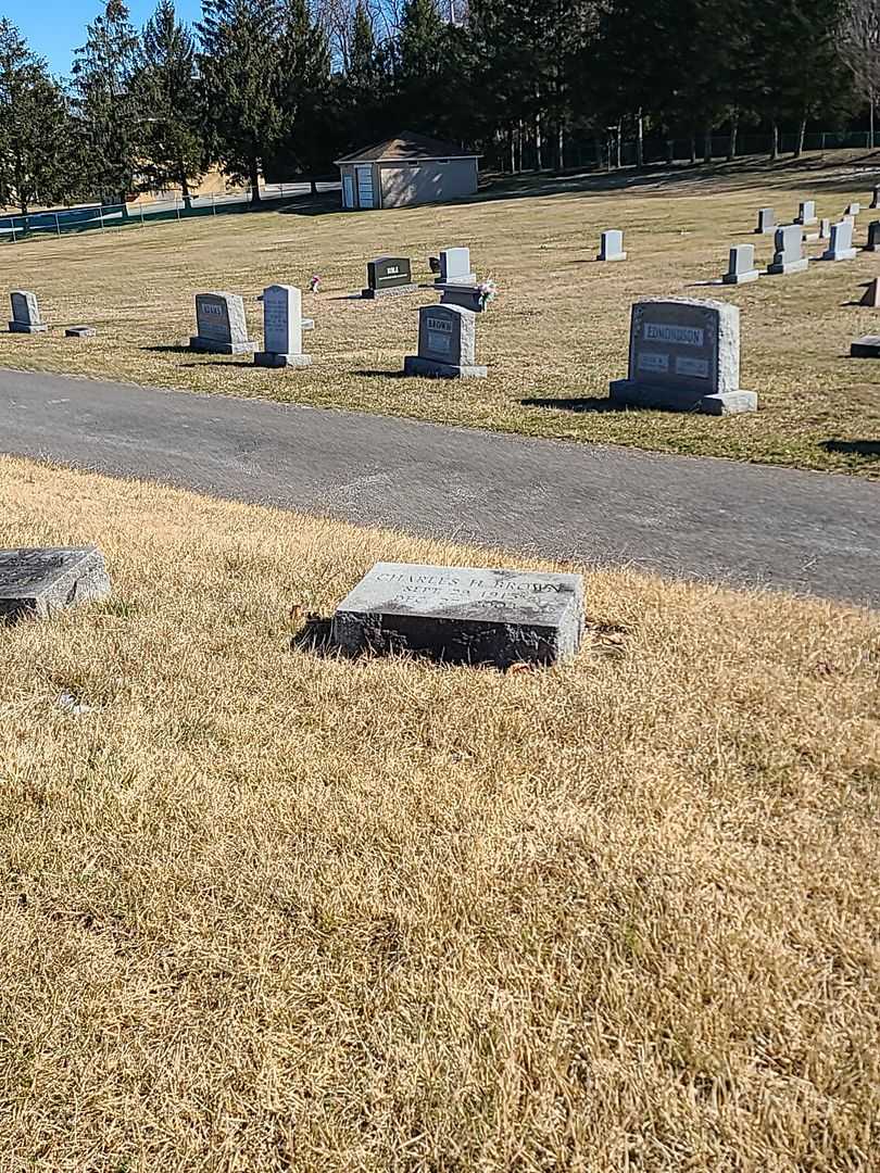 Charles H. Brown's grave. Photo 2