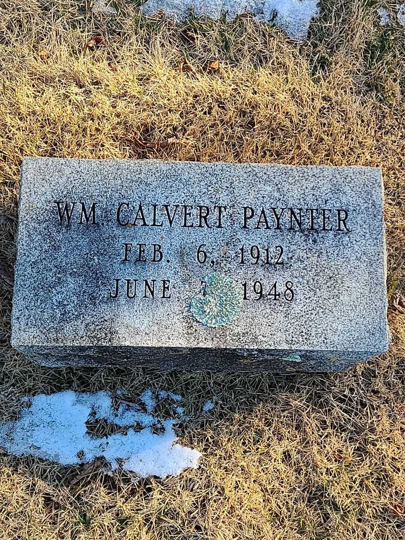 Wm. Calvert Paynter's grave. Photo 3