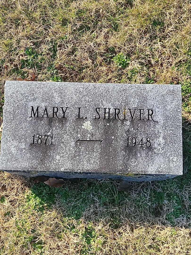 Mary L. Shriver's grave. Photo 3