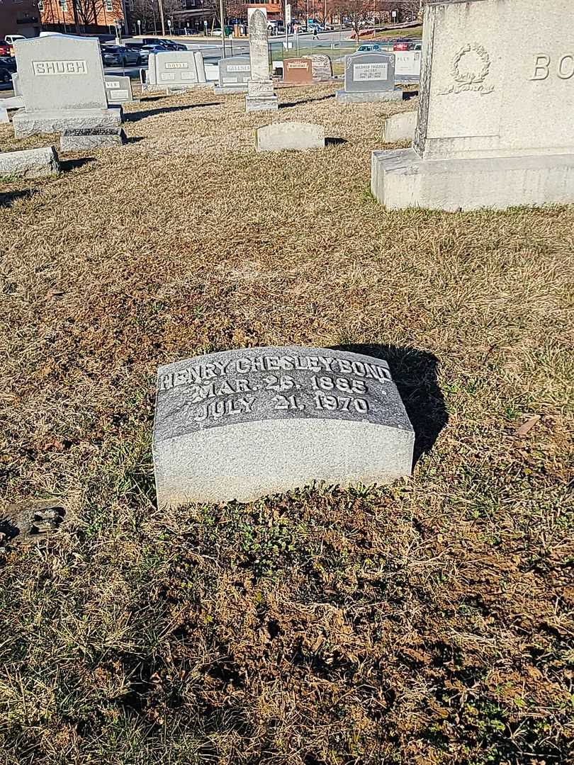 Henry Chesley Bond's grave. Photo 2