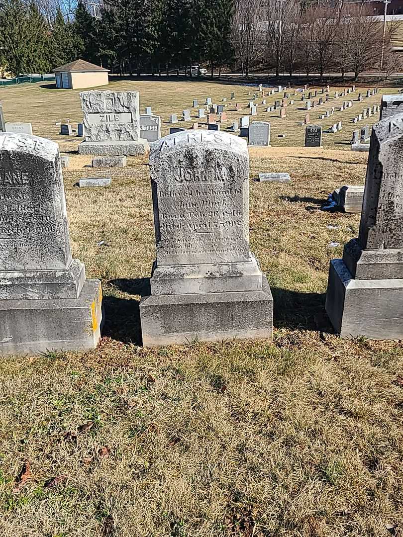 John M. Black's grave. Photo 2