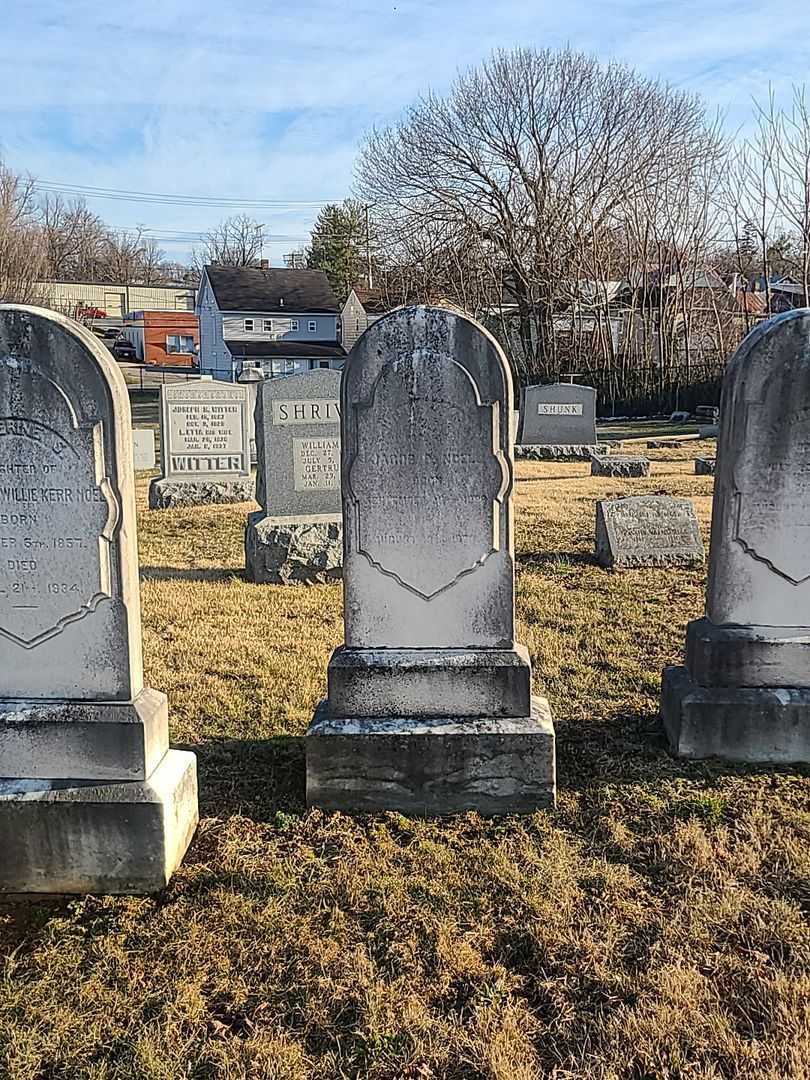 Jacob P. Noel's grave. Photo 2