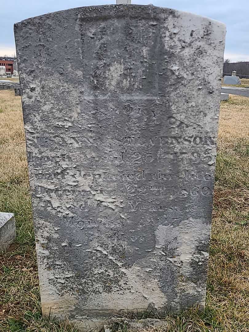 Thomas Ocker's grave. Photo 1