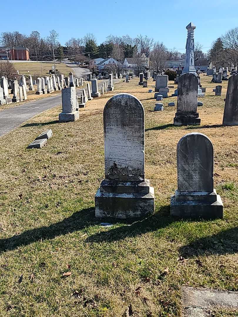 Jesse A. Smith's grave. Photo 2