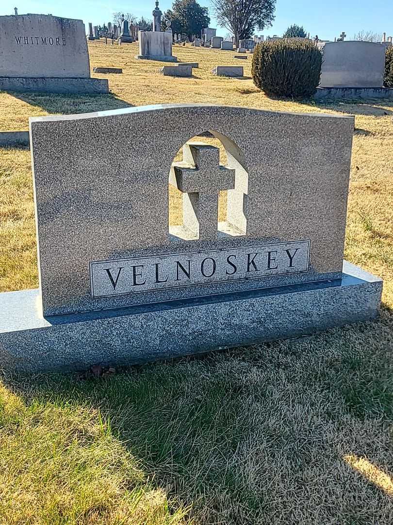 Catherine M. Velnoskey's grave. Photo 1