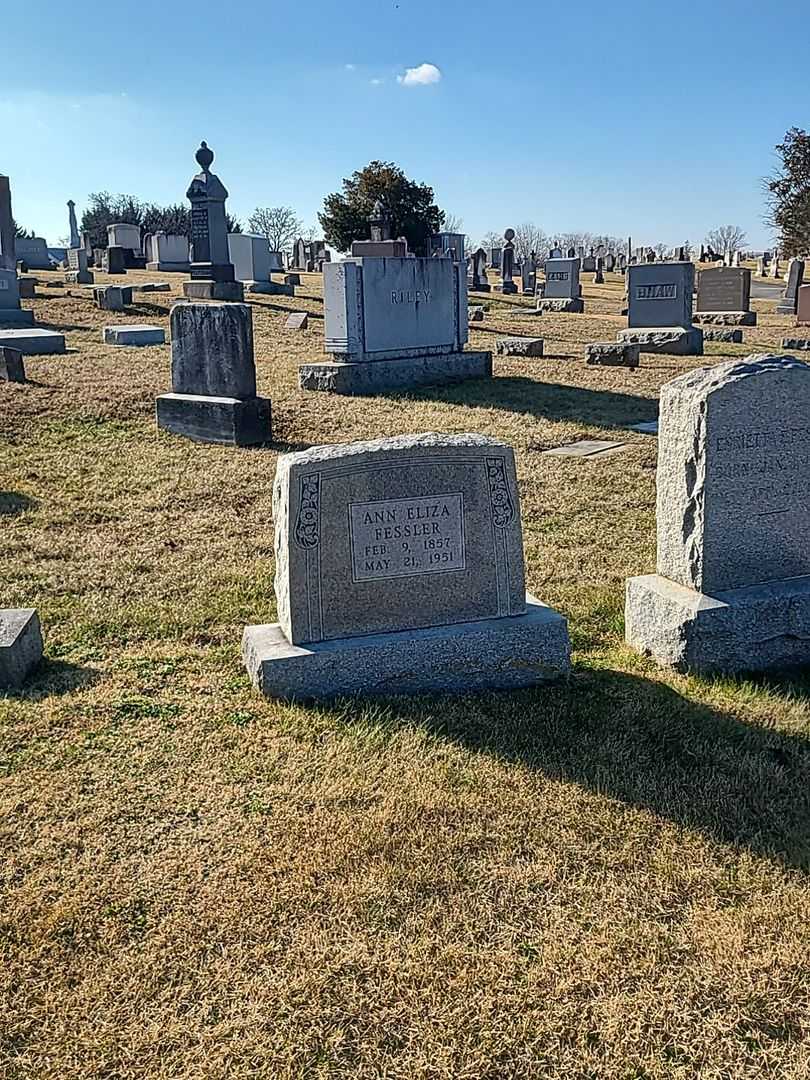 Ann Eliza Fessler's grave. Photo 2