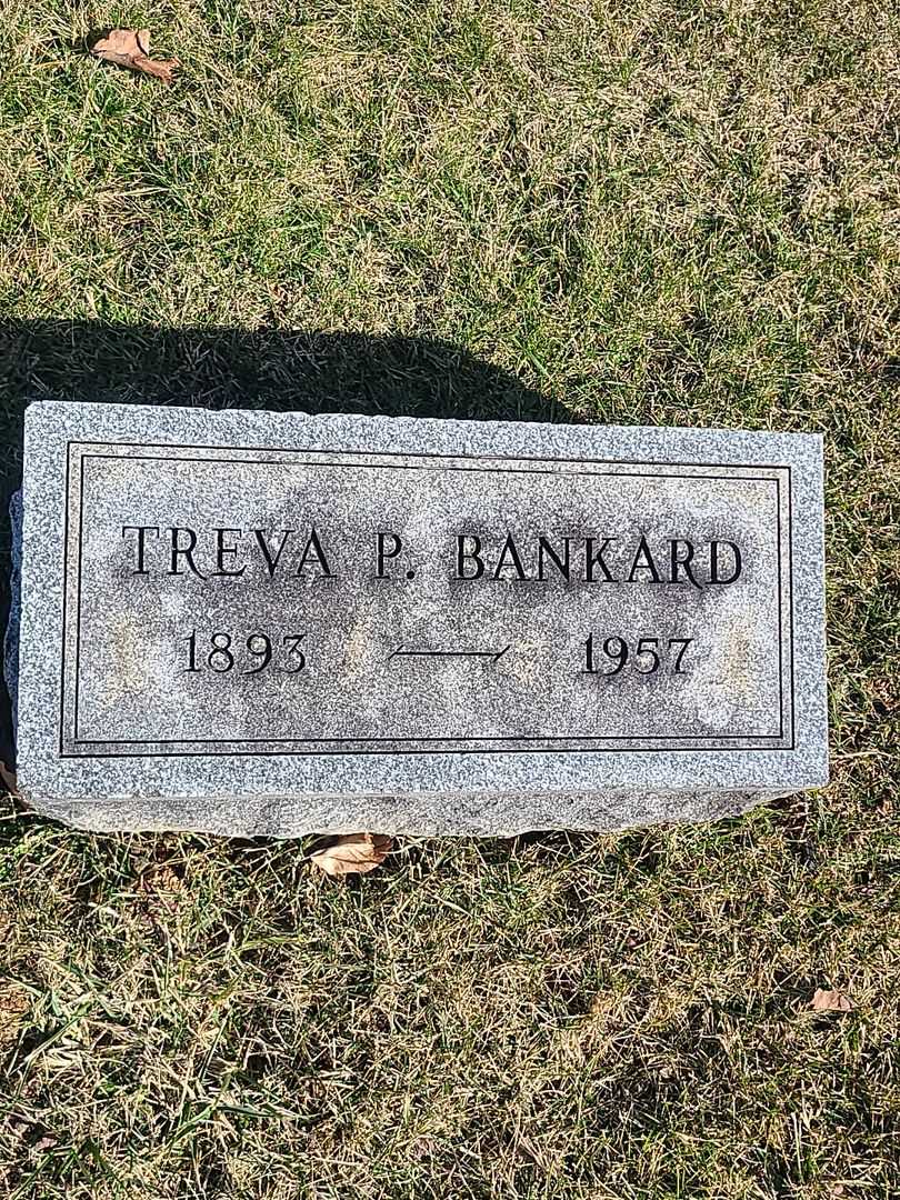 Treva P. Bankard's grave. Photo 3