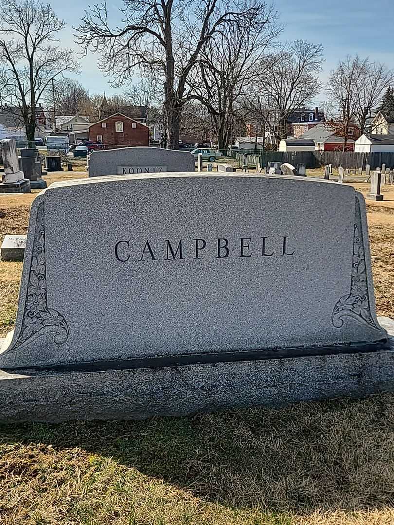 Mildred F. Campbell's grave. Photo 1