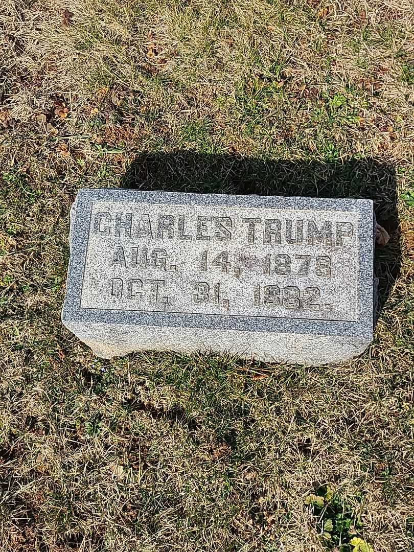 Charles Herr Trump's grave. Photo 3