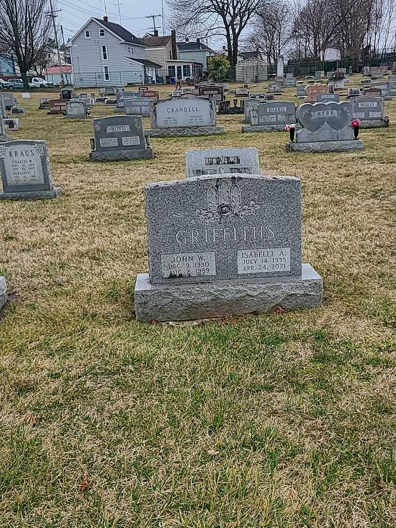 John W. Griffiths's grave. Photo 2