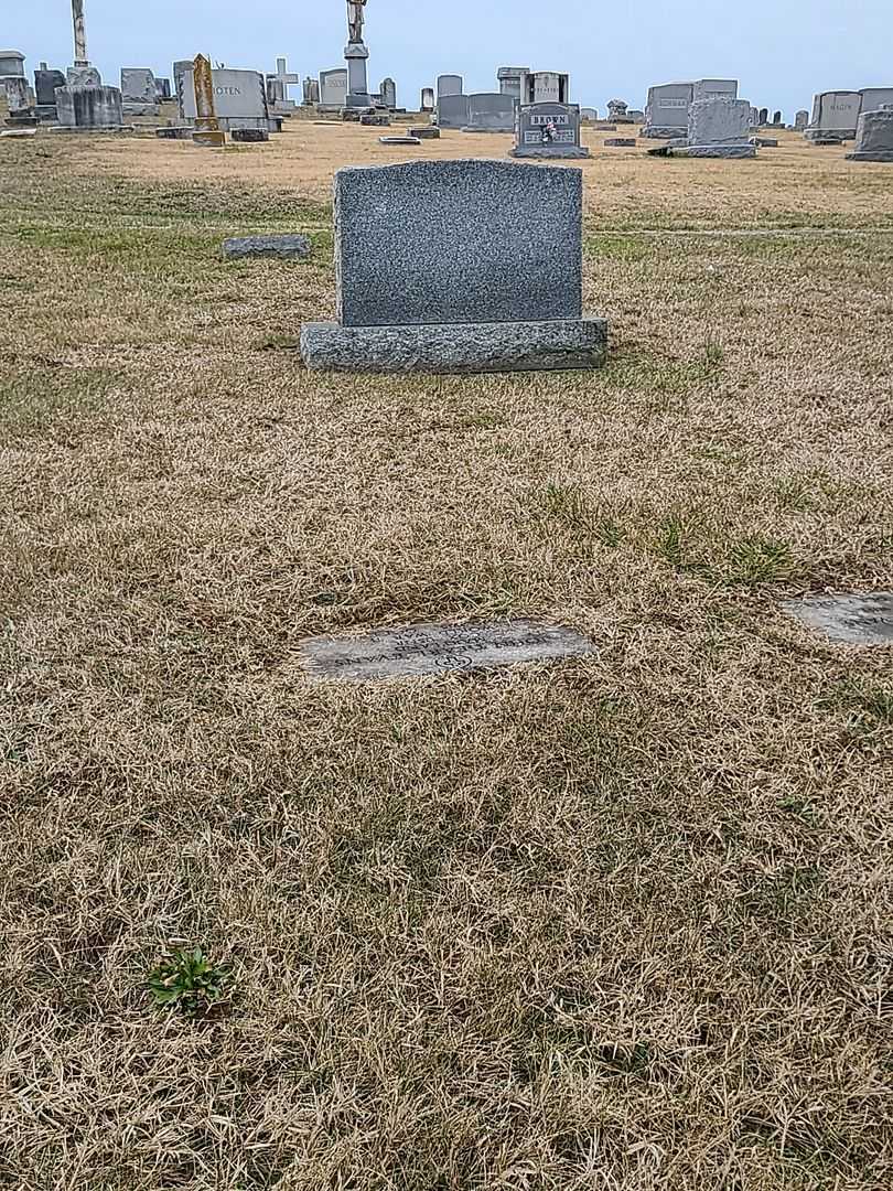John Gearl Evans's grave. Photo 2