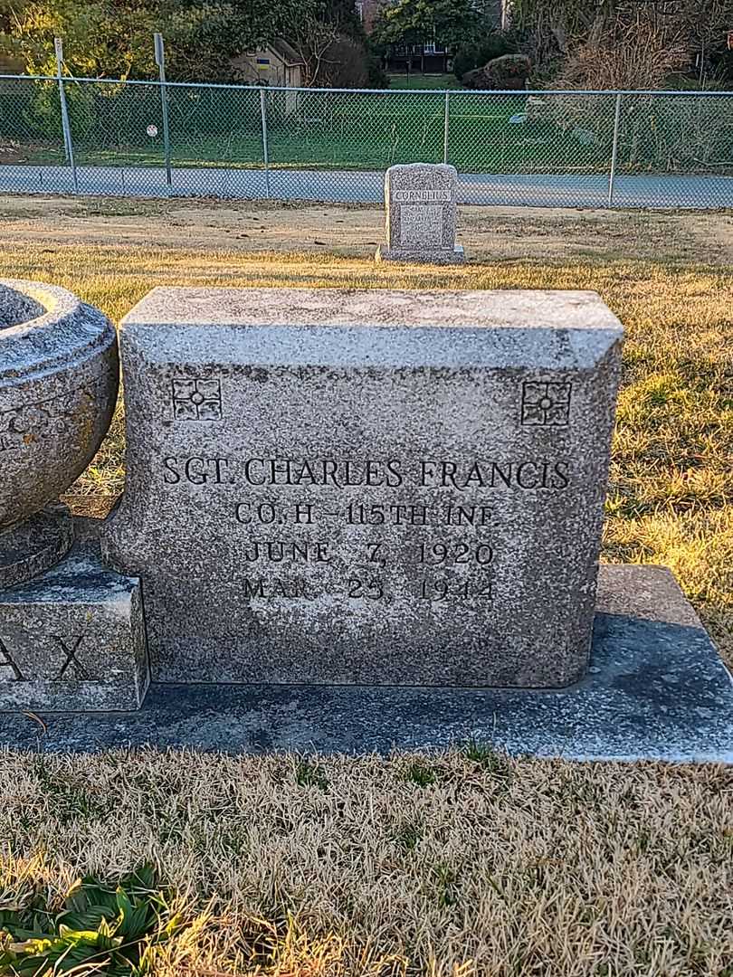 Charles Francis Stimax's grave. Photo 3