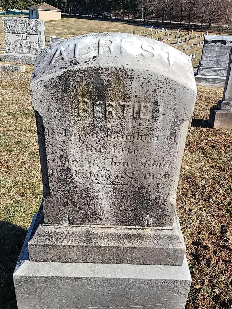 Bertie Black's grave. Photo 3