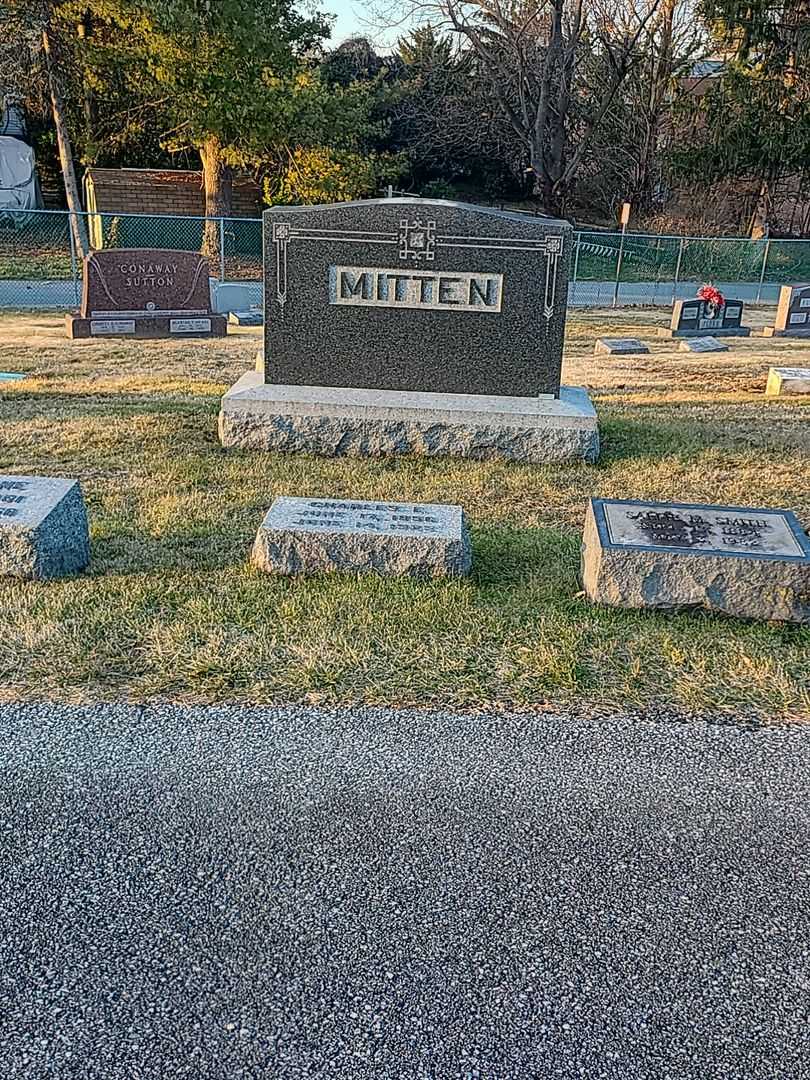 Charles E. Mitten's grave. Photo 2