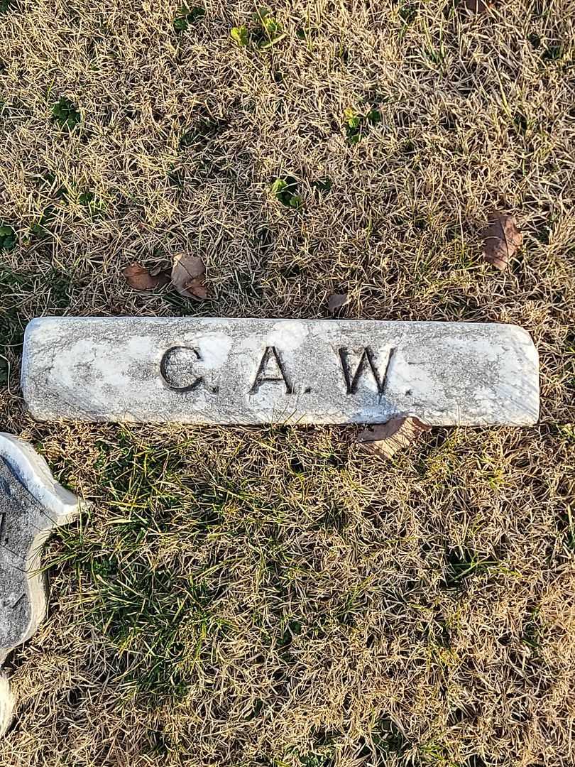 Catherine Ann Ward's grave. Photo 4