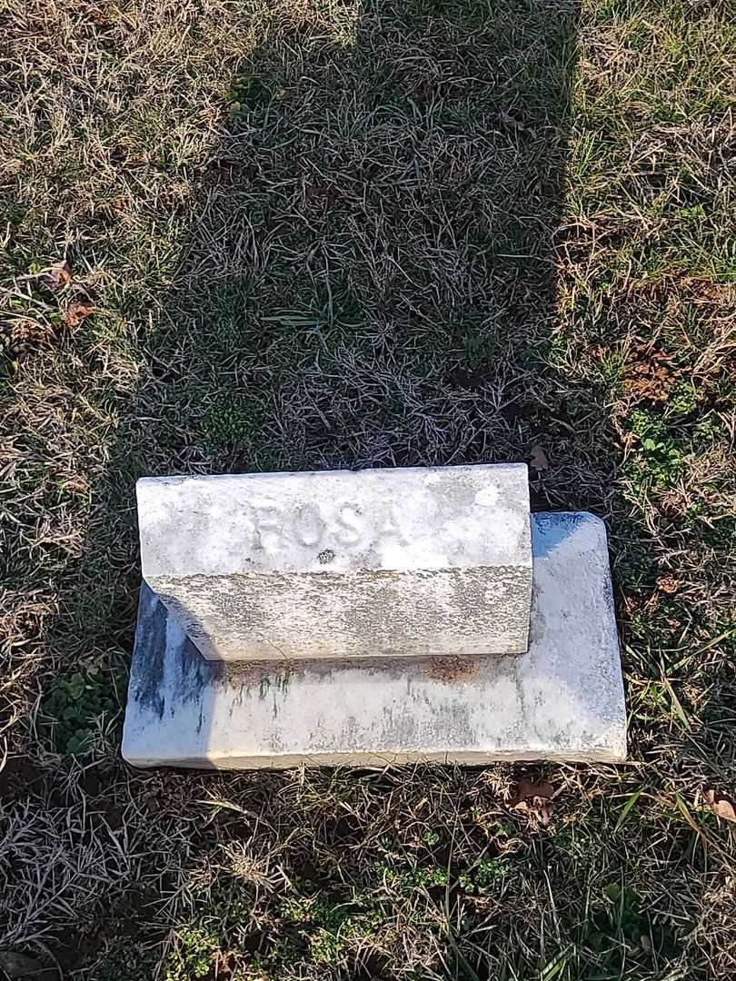 Rosa E. Sheets's grave. Photo 4