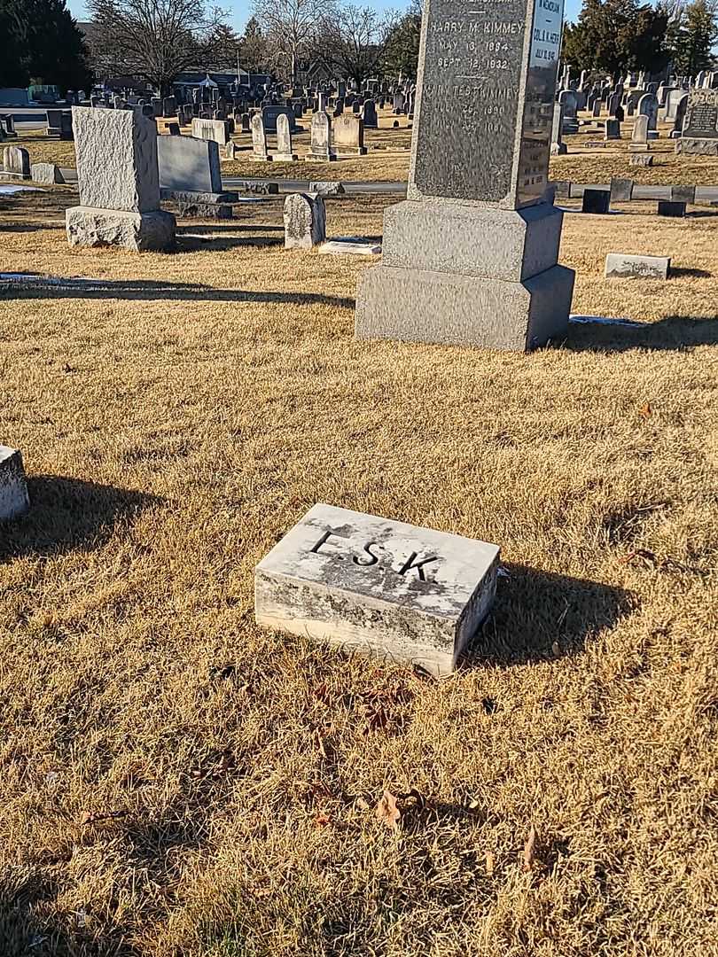 Elizabeth Starr Kimmey's grave. Photo 3