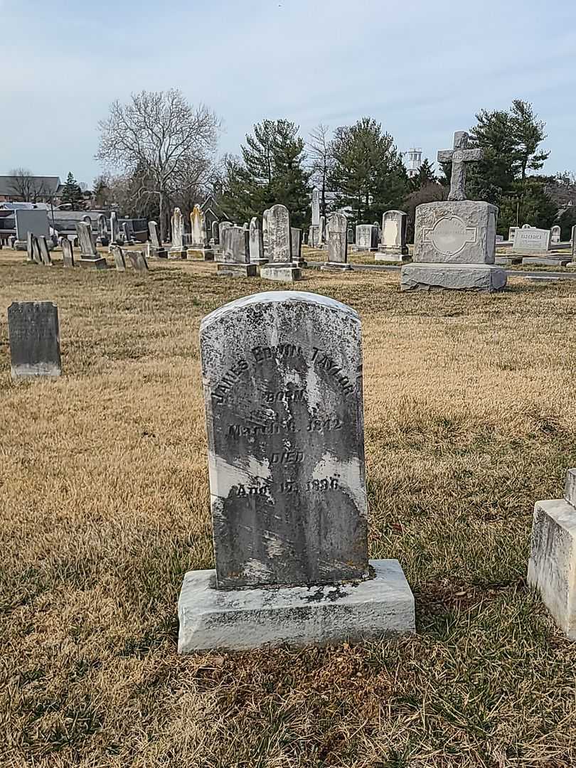 James Edwin Taylor's grave. Photo 1