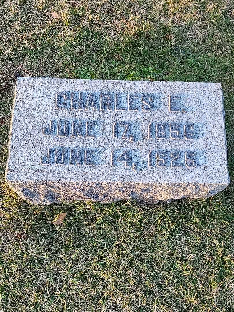 Charles E. Mitten's grave. Photo 3