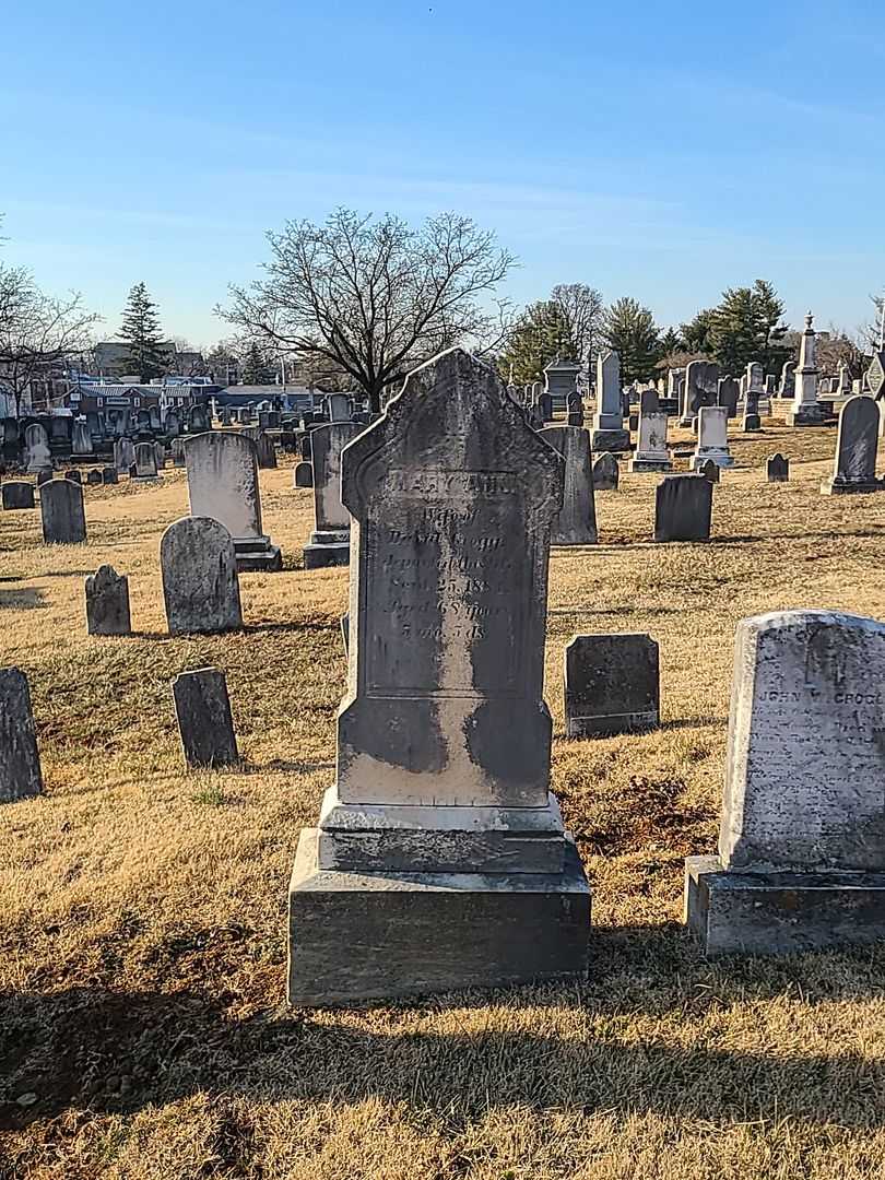 Mary Ann Grogg's grave. Photo 2