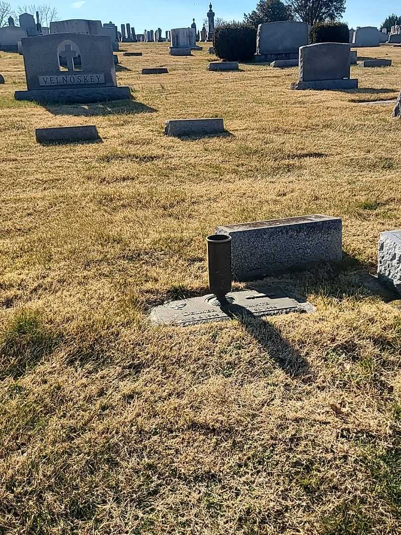 Delmer J. "Noob" Shumate's grave. Photo 2