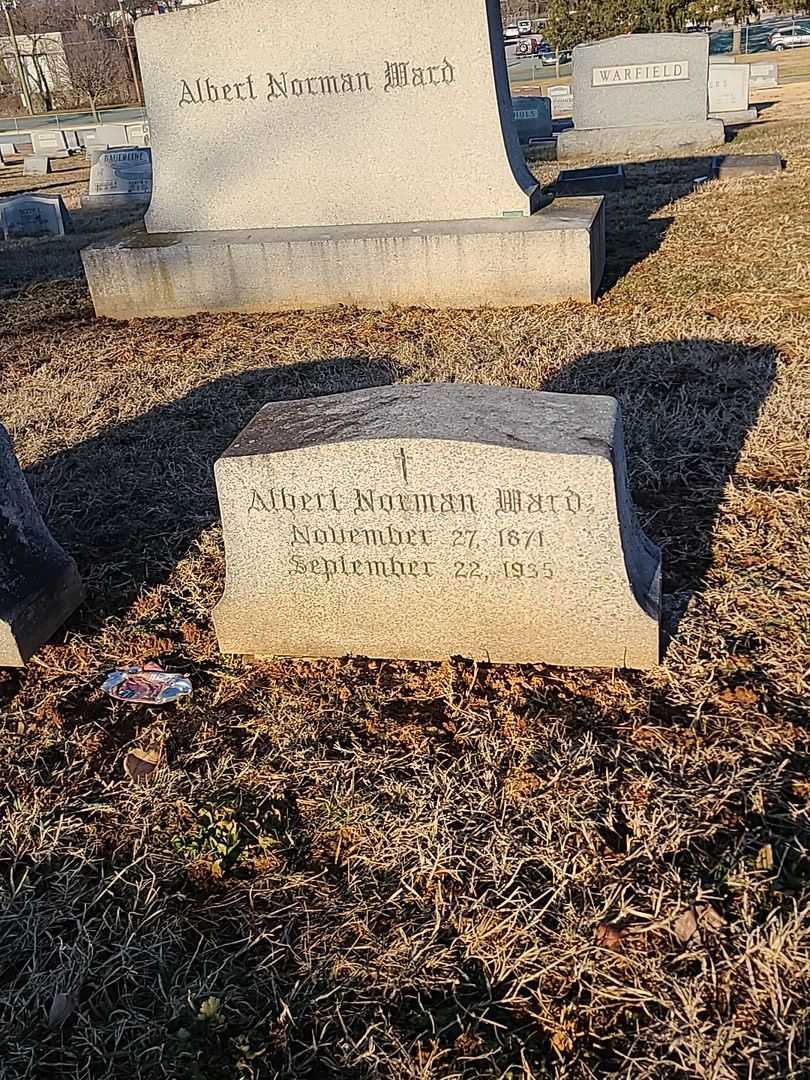 Albert Norman Ward's grave. Photo 3