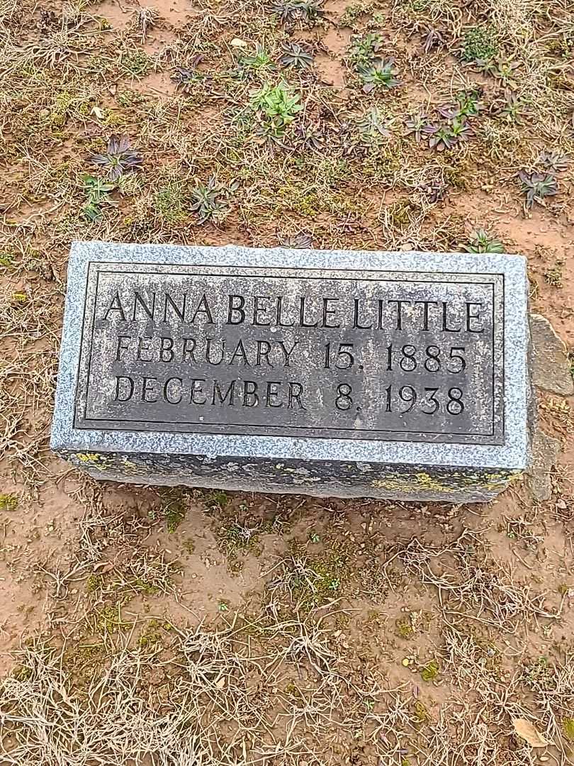 Anna Belle Little's grave. Photo 3
