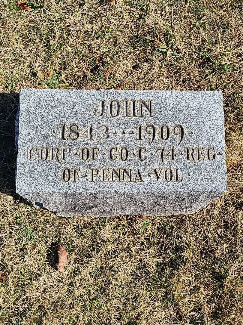 John Wagner's grave. Photo 3