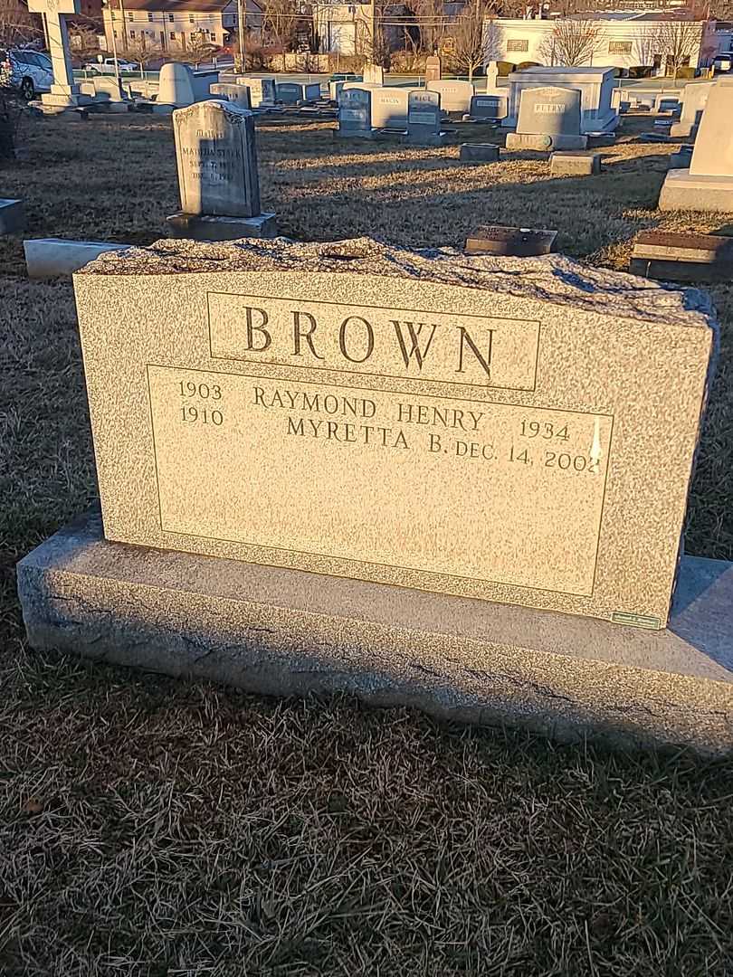 Robert E. Brown's grave. Photo 1