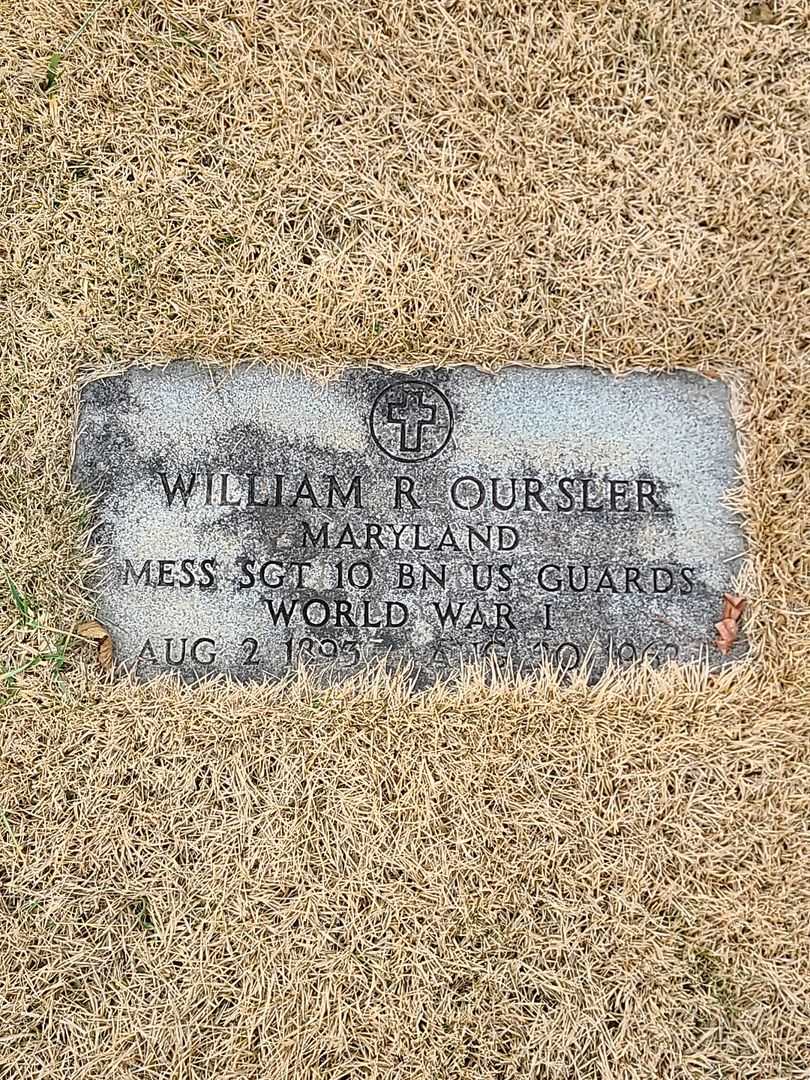 William Raymond Oursler's grave. Photo 3