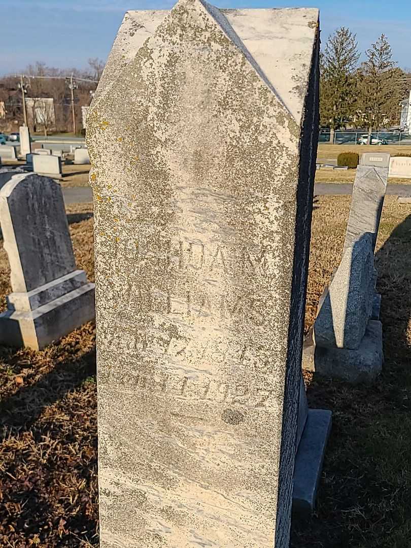 Joshua M. Williams's grave. Photo 3