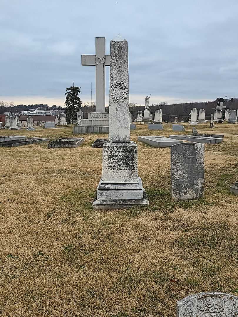 Thomas Ocker's grave. Photo 2