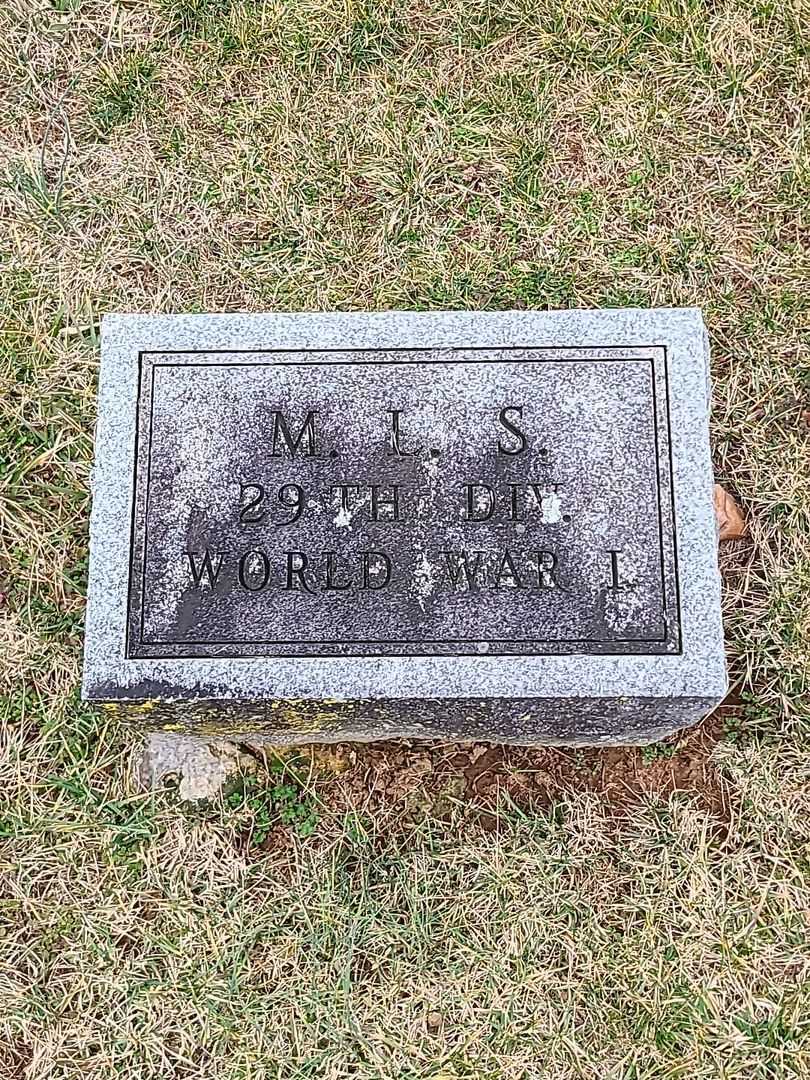 Myron L. Stauffer's grave. Photo 3