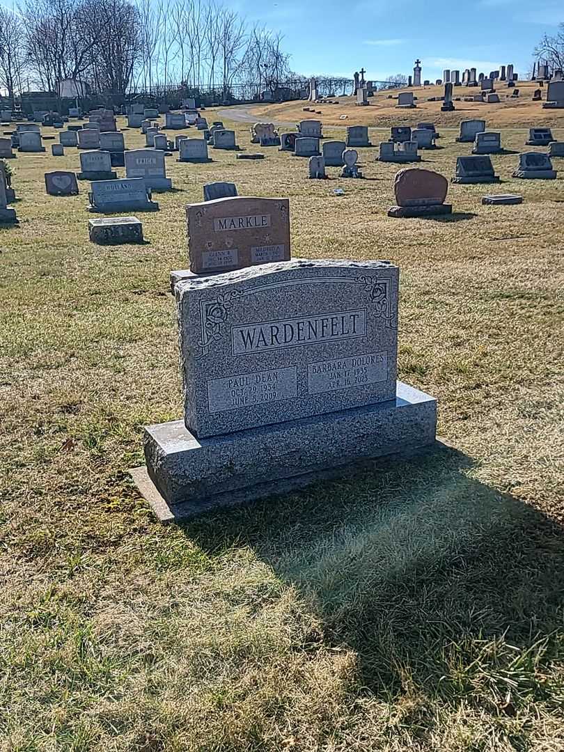 Paul Dean Wardenfelt's grave. Photo 2