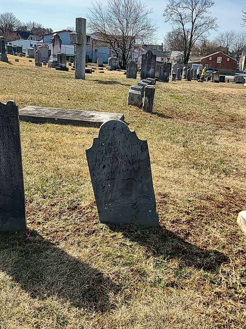 Richard Smith's grave. Photo 2