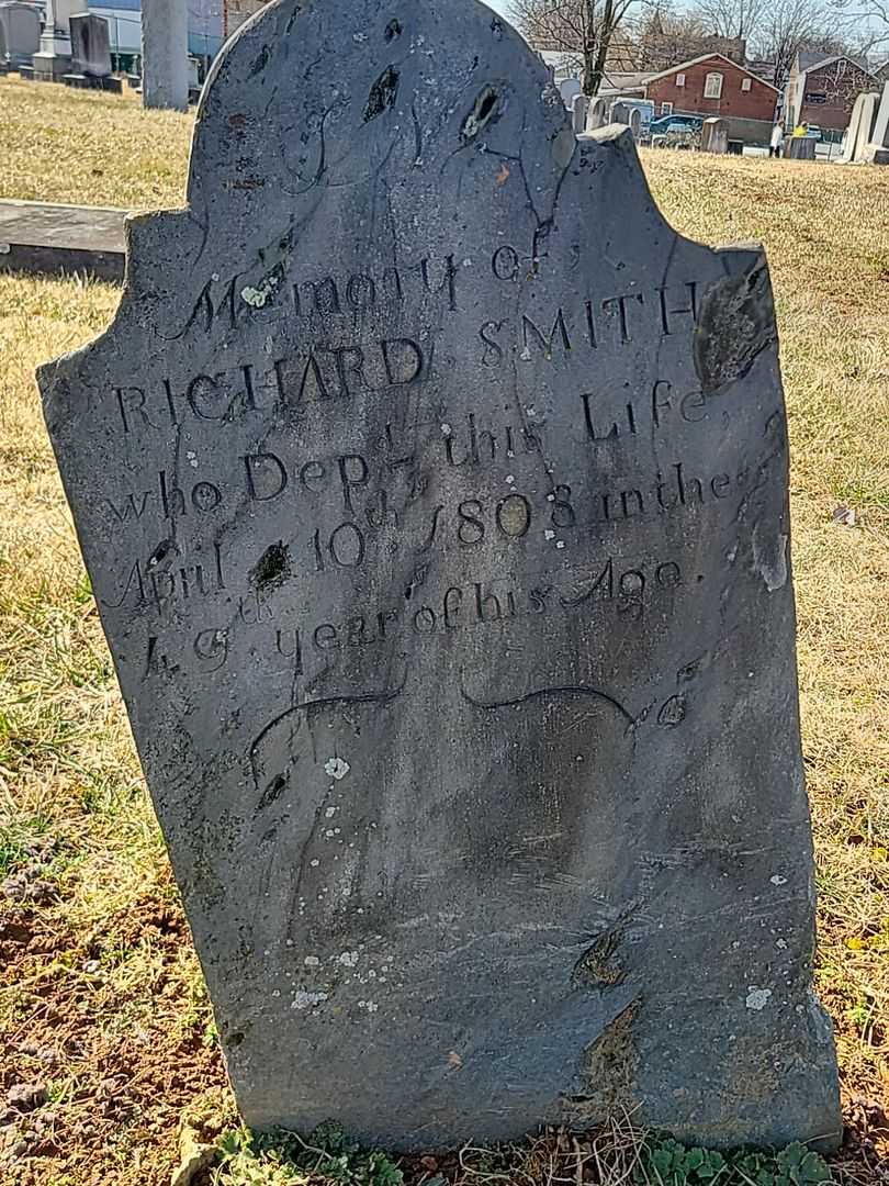 Richard Smith's grave. Photo 3