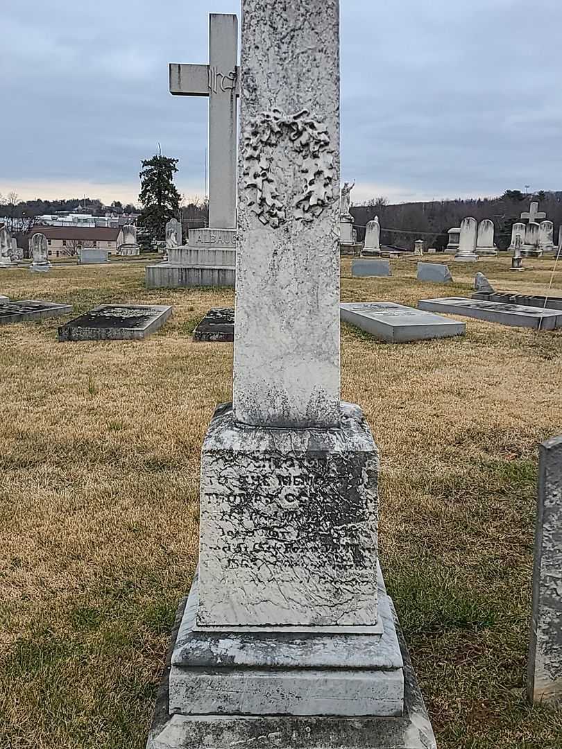 Thomas Ocker's grave. Photo 3