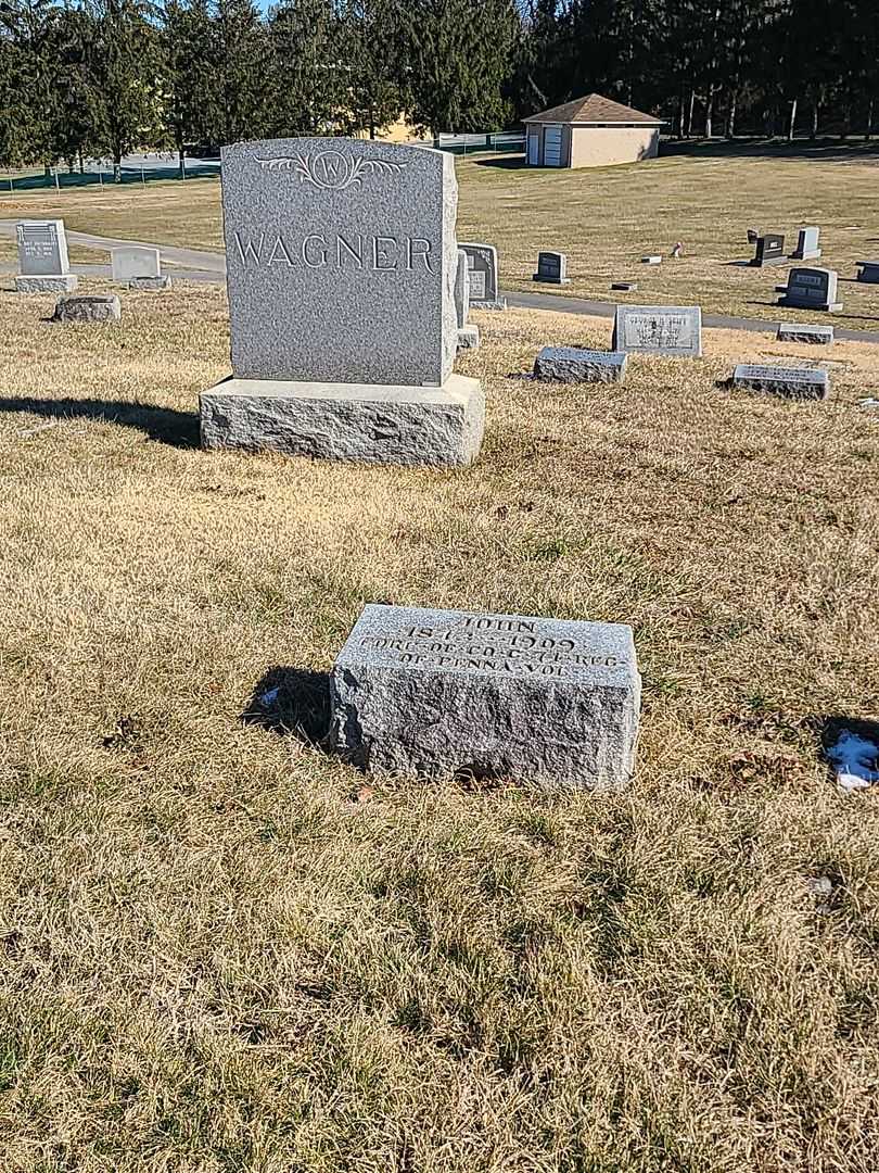 John Wagner's grave. Photo 2