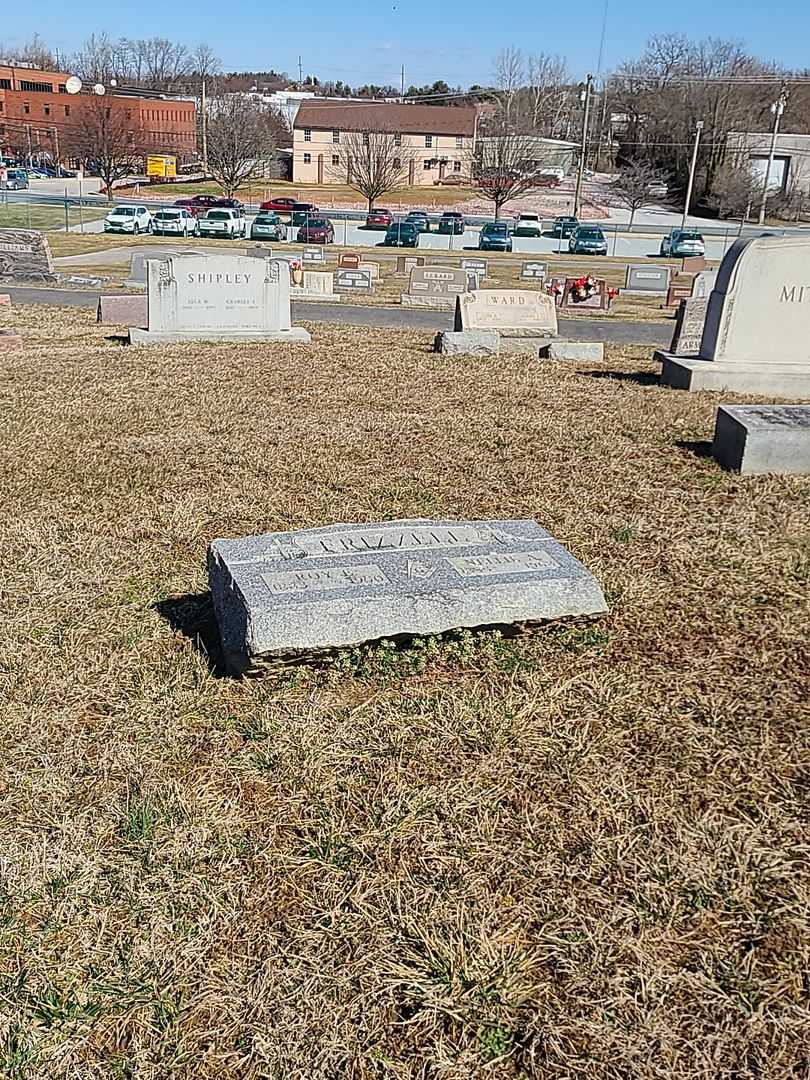 Nellie A. Frizzell's grave. Photo 2