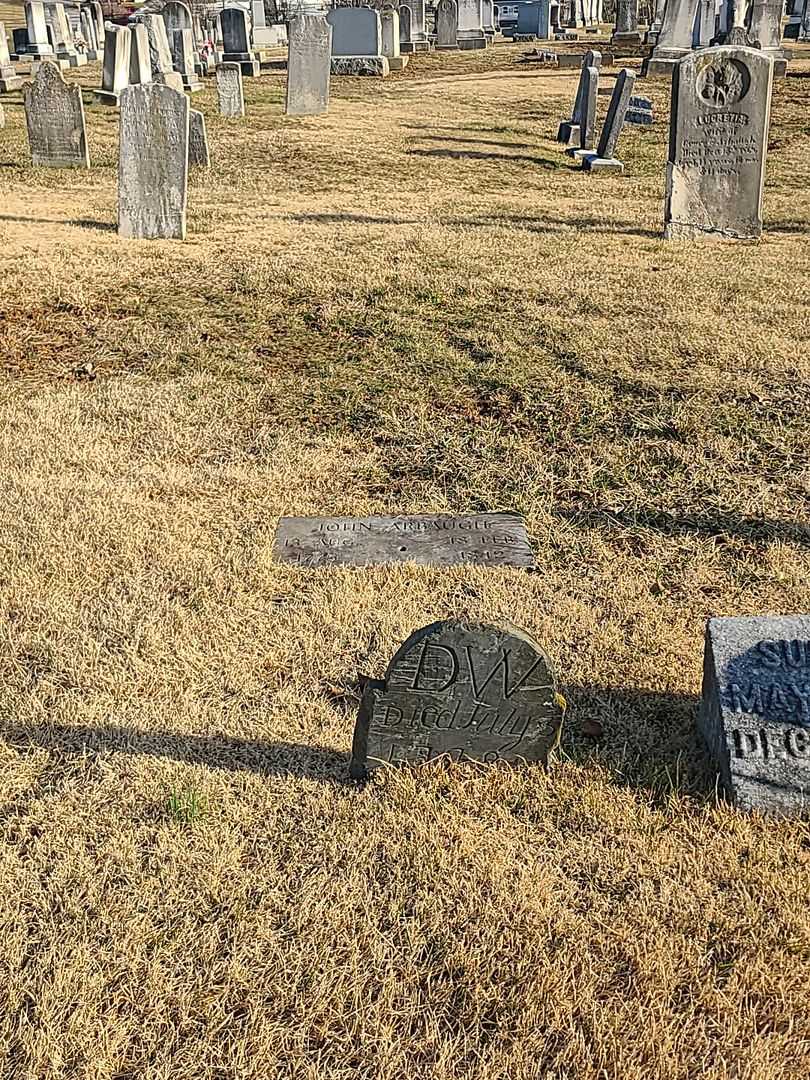 John Arbaugh's grave. Photo 2