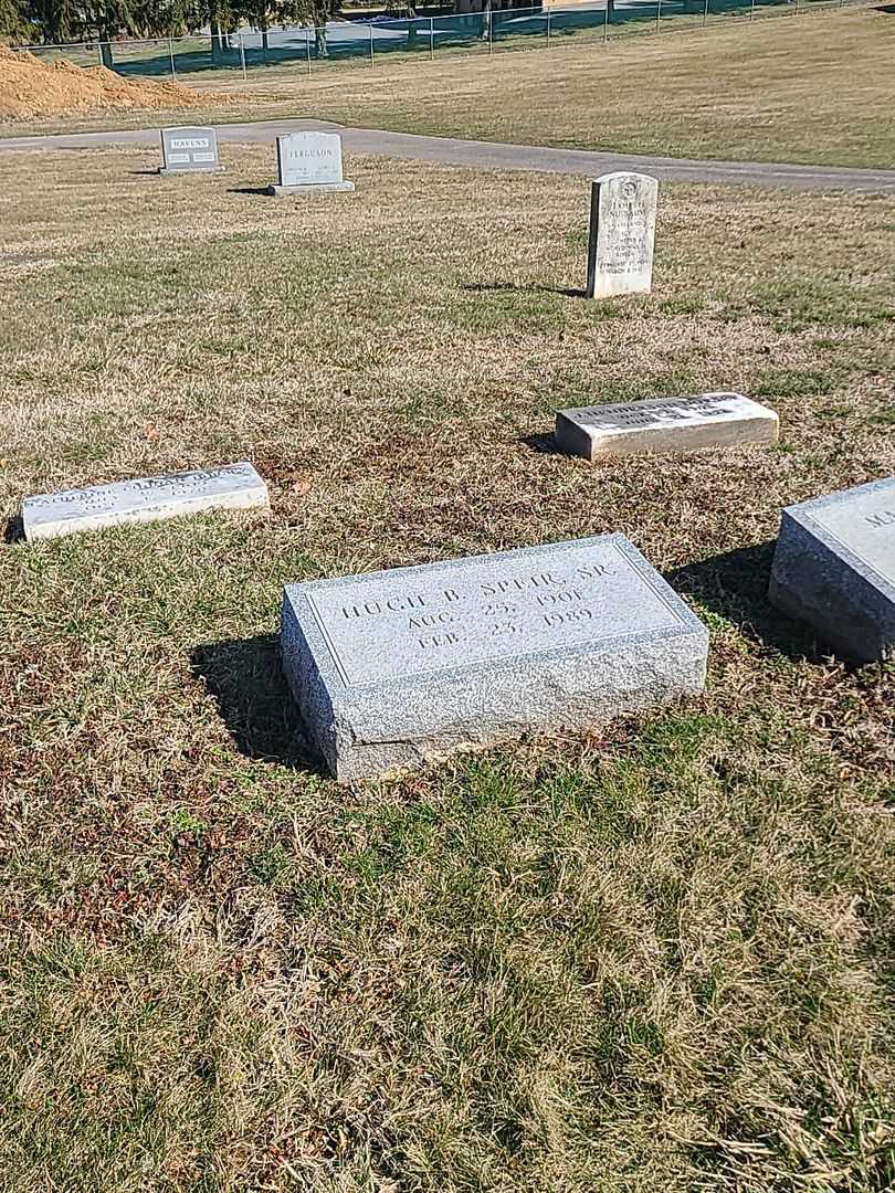 Hugh B. Speir Senior's grave. Photo 2