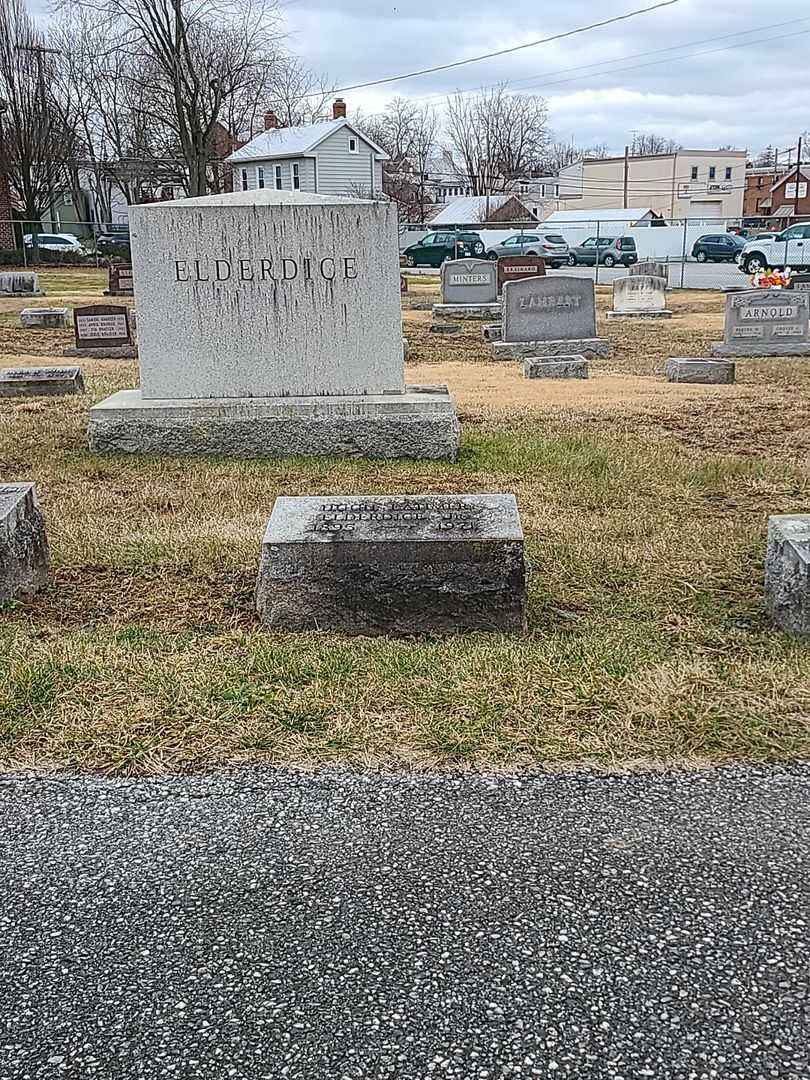 Hugh Latimer Elderdice Junior's grave. Photo 2
