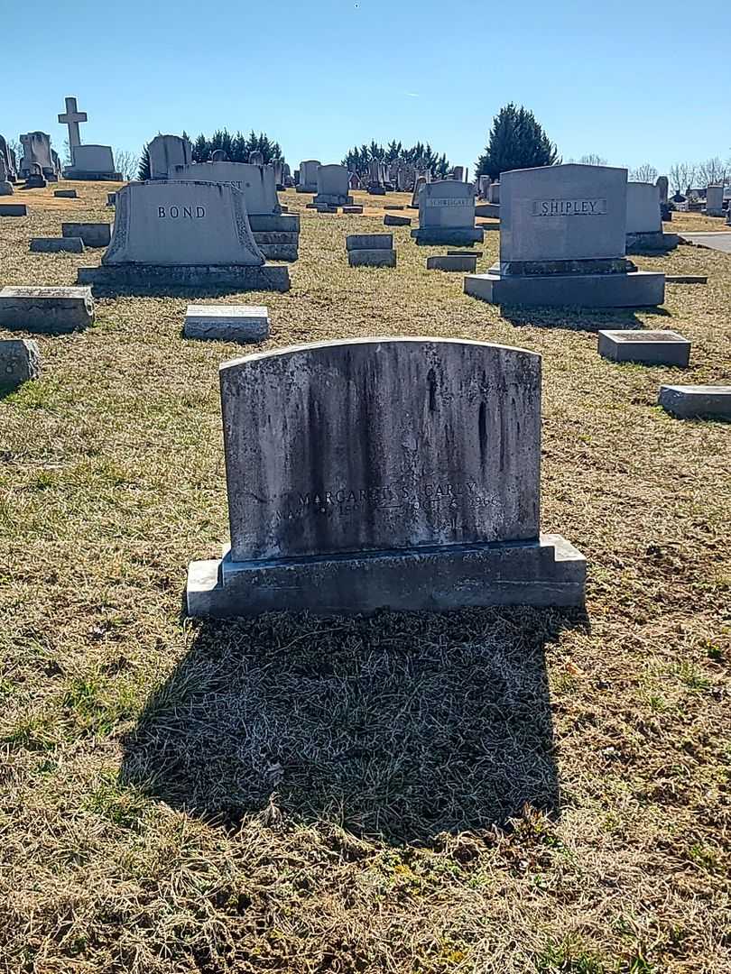 Margaret S. Carey's grave. Photo 2