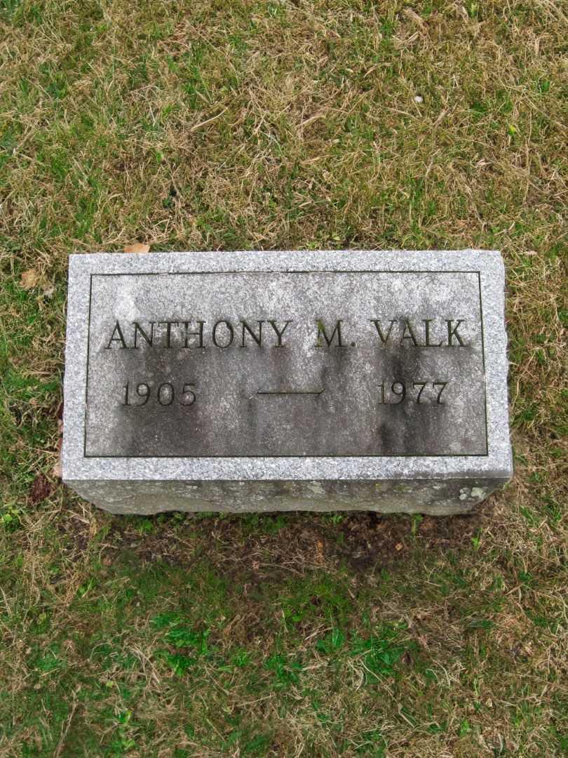 Catherine F. "Katey" Valk's grave. Photo 1